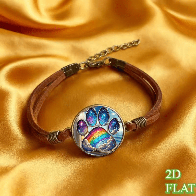 2D Flat Pattern Vintage Bangle Bracelet, Anniversary Gift